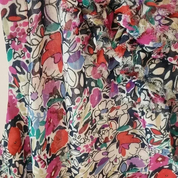 CAbi Style #355 Liberty Sleeveless Floral Blouse - Picture 5 of 5